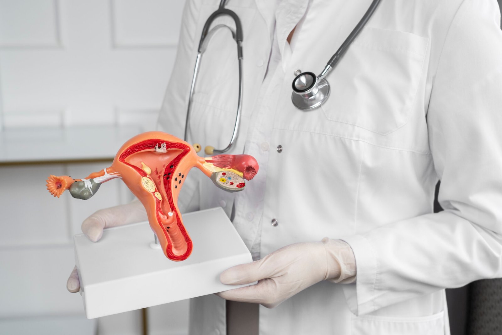 side-view-doctor-holding-anatomic-model